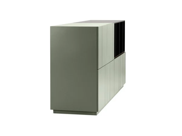 Сервант Addy с полками зеленый — изображение 5