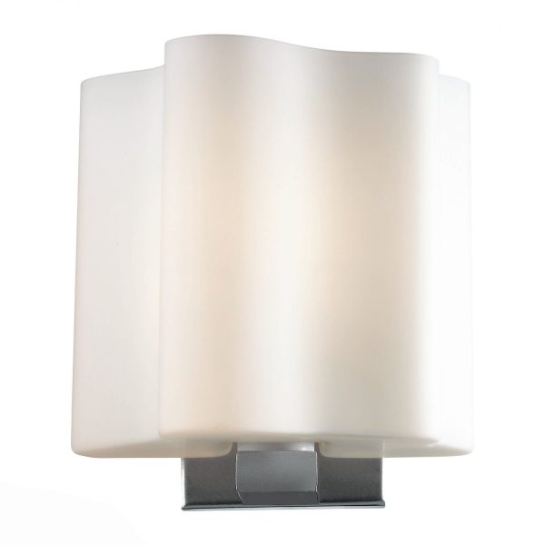 SL116.051.01 Бра ST-Luce Серебристый/Белый E14 1*40W ONDE — изображение 3