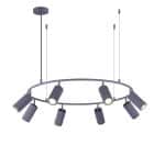 SL1213.703.08 Светильник подвесной ST-Luce Серый/Серый GU10 8*5W 4000K KENDO — изображение 3