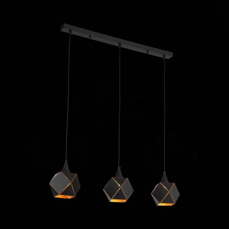 SL258.403.03 Люстра подвесная ST-Luce Черный/Черный