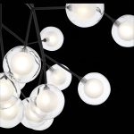 SL376.403.27 Светильник подвесной ST-Luce Черный/Прозрачный, Белый G4 LED 27*2W DEMELE — изображение 4