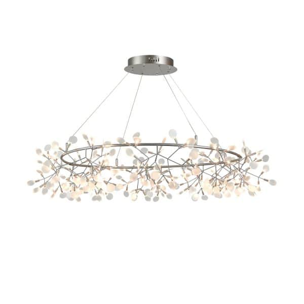 SL379.103.216 Люстра подвесная ST-Luce Серебристый/Белый LED 216*0,5W 3500K RAFINA — изображение 3