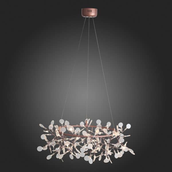 SL379.203.135 Люстра подвесная ST-Luce Медный/Белый LED 135*0,3W 3500K RAFINA — изображение 5