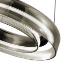 SL6019.323.01 Светильник подвесной ST-Luce Черный/Дымчатый, Белый LED 1*18W 3000K FORAY — изображение 3