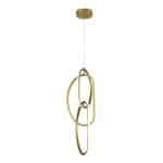 SL6505.213.42 Подвес ST-Luce Золотистый/Золотистый LED 1*42W 4000K ABRA