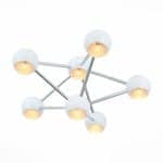 SL853.102.07 Люстра потолочная ST-Luce Хром/Хром E14 7*40W ROTTURA — изображение 3