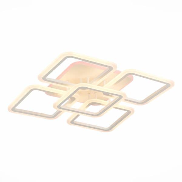 SLE200452-05RGB Светильник потолочный Белый/Белый LED 1*140W RGB 10W 3000-6000K QUTRO — изображение 4