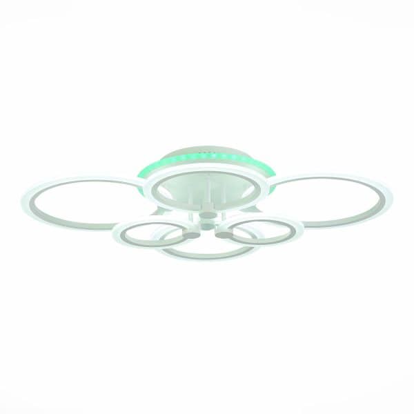 SLE500552-06RGB Светильник потолочный Белый/Белый LED 1*132W RGB 8W 3000-6000K CERINA — изображение 3