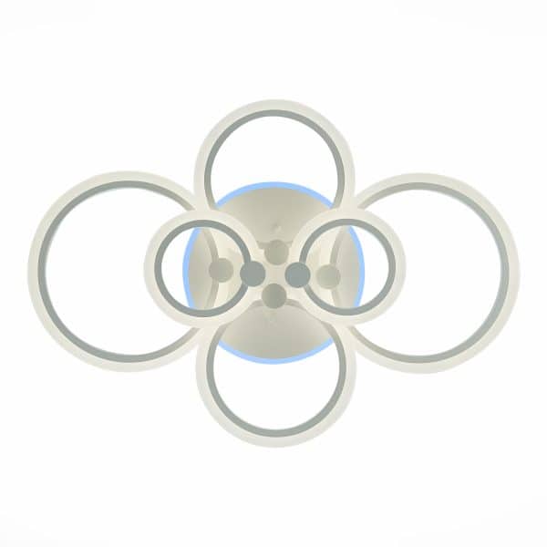 SLE500552-06RGB Светильник потолочный Белый/Белый LED 1*132W RGB 8W 3000-6000K CERINA — изображение 5