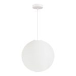 SLE6020-513-01 Светильник подвесной EVOLUCE белый D400mm E27 1*60W MOON
