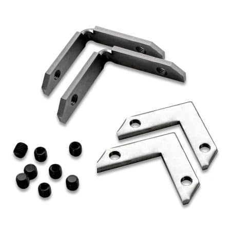 ST015.179.02 Уголок 90° (комплект 2 гор.+2 верт.+ 8 винтов) для ST015.129.03