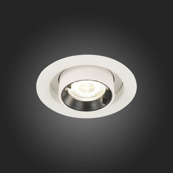 ST702.238.12 Св-к встр. Белый LED 1*12W 3000K 900Lm Ra80 24° IP20 D90xH92 180-240V Встраиваемые светильники — изображение 2