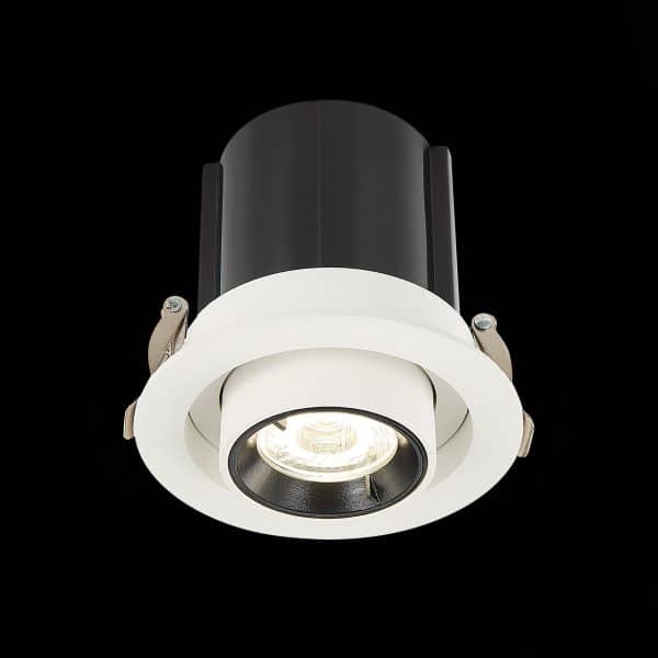 ST702.238.12 Св-к встр. Белый LED 1*12W 3000K 900Lm Ra80 24° IP20 D90xH92 180-240V Встраиваемые светильники — изображение 4