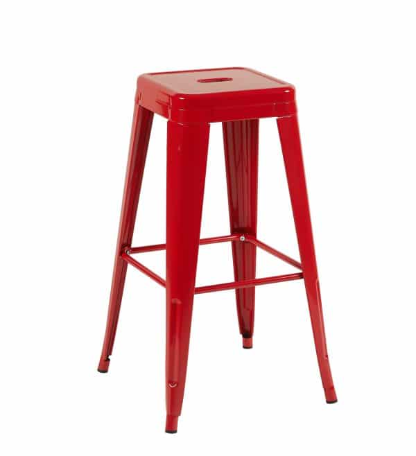 Стул барный TOLIX красный глянцевый KD 4 шт. — изображение 2