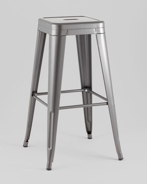 Стул барный TOLIX серебристый матовый KD — изображение 2
