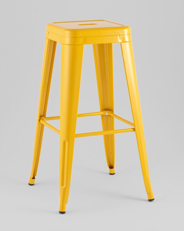 Стул барный TOLIX желтый глянцевый KD — изображение 2