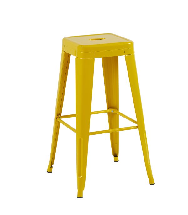 Стул барный TOLIX желтый глянцевый KD 4 шт. — изображение 2