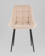 Стул Флекс Original велюр бежевый 4 шт. — изображение 3