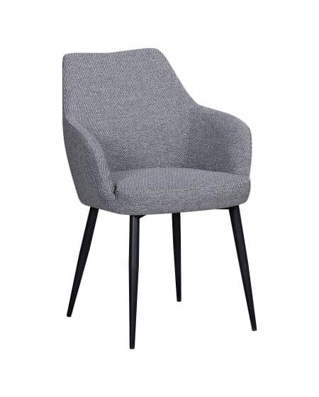 Стул обеденный Katys серый елочка