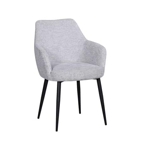 Стул обеденный Katys светло-серый рогожка