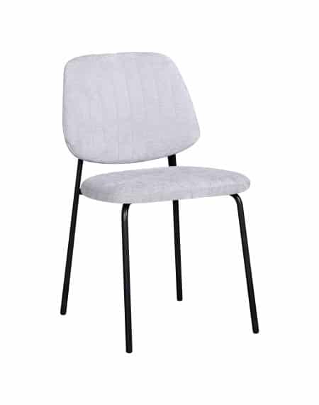 Стул обеденный Patrys светло-серый шенилл