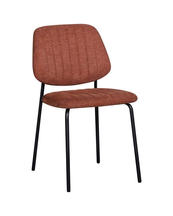 Стул обеденный Patrys терракот рогожка — изображение 2