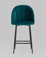 Стул полубарный Логан SN велюр изумрудный — изображение 3