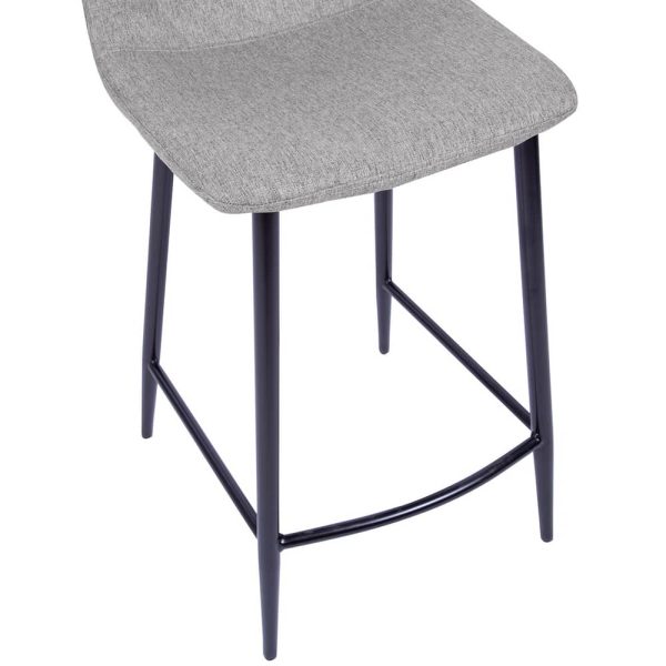 Стул полубарный Vicky латте — изображение 5