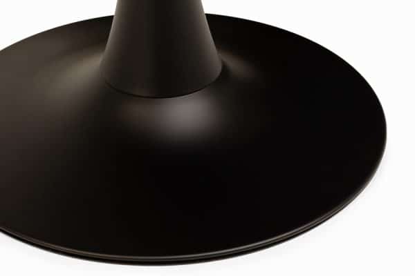 "Тюльпан" стол из HPL круглый Ø70см, цвет "серый гранит" — изображение 4