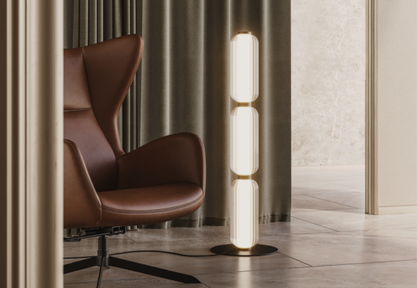 Торшер Elma золотой — изображение 2