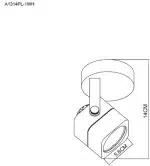 Трековый светильник Arte Lamp LENTE A1314PL-1WH — изображение 5