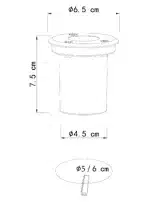 Тротуарный светильник Arte Lamp PIAZZA A6103IN-1SS — изображение 3