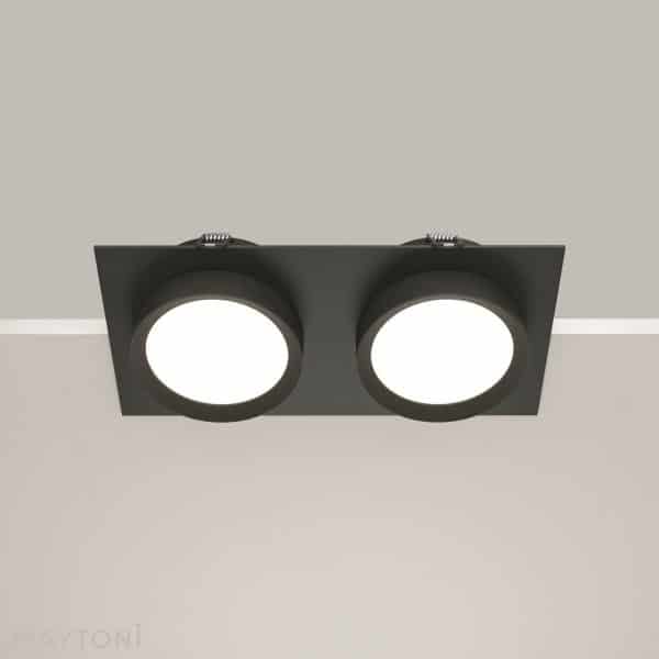 Встраиваемый светильник Technical DL086-02-GX53-SQ-B — изображение 5