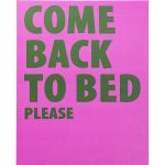 Картина в раме Come Back To Bed 40x50 см