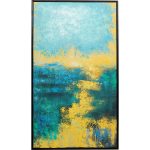 Картина на холсте Jardin Blue 125x215 см