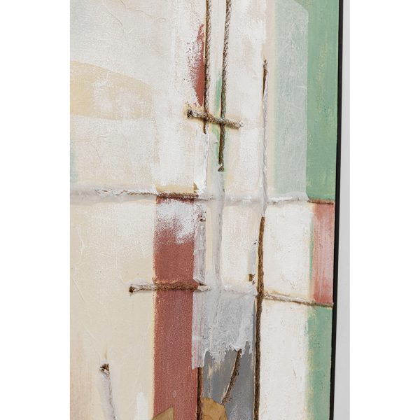 Картина в раме Dust Green 120x120 см — изображение 3