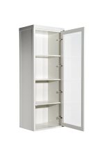 151SV-000021 Шкаф-витрина 1 стеклянный фасад с тумбой прикроватной с 2-мя ящиками — изображение 5