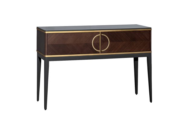 151SV-10002 Консоль шпон 2 ящика 120*80*35см — изображение 2