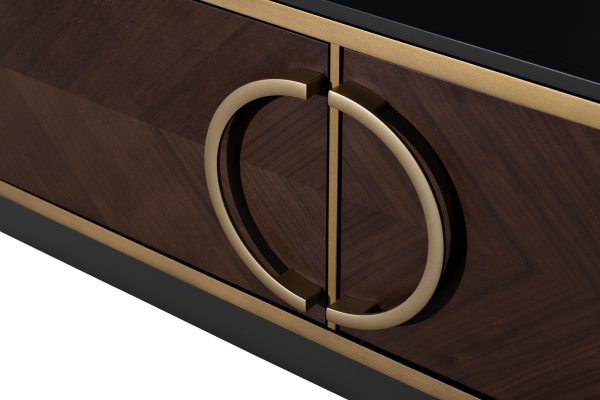 151SV-10002 Консоль шпон 2 ящика 120*80*35см — изображение 4