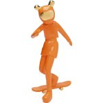 Фигура декоративная Skating Astronaut Orange 33 см