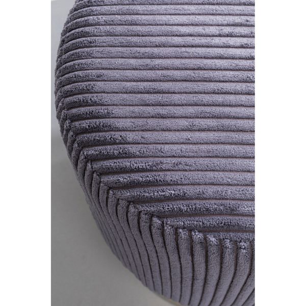 Пуф Cherry Grey Cord Brass Ø35 см — изображение 2