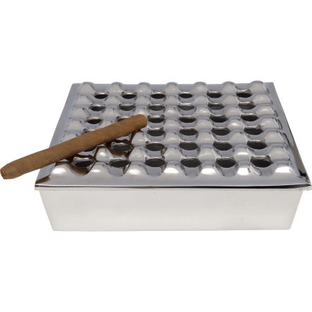 Пепельница Soho Square Silver 25x25 см