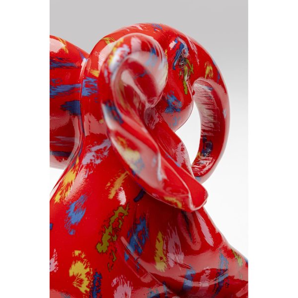 Фигура декоративная Elephant Dots Red 18 см — изображение 3