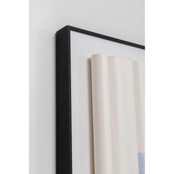 Картина в раме Shadow Skyline Blue 160x60 см — изображение 2