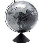 Объект декоративный Globe Top Black 40 см
