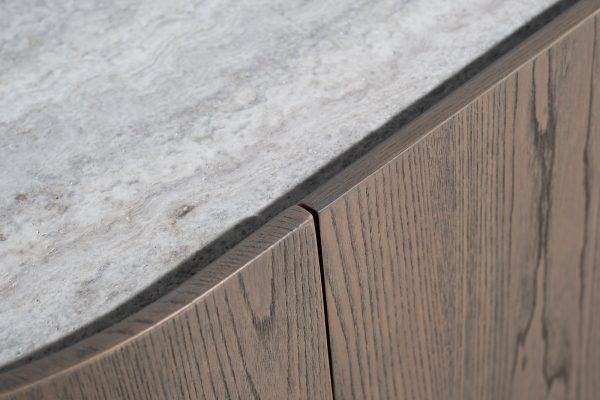 58DB-24230 Тумба под телевизор Travertine 220*42*52,5см — изображение 5