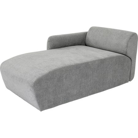 Оттоманка левосторонняя Lucca Ottomane Elements Grey Left 90 см