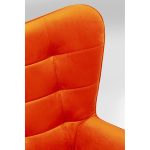 Кресло вращающееся Oscar Velvet Orange — изображение 2