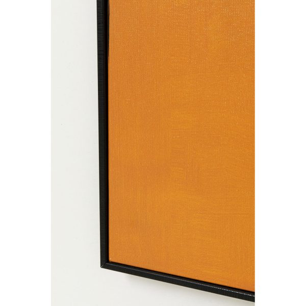 Картина в раме Abstract Shapes Yellow 113x113 см — изображение 2