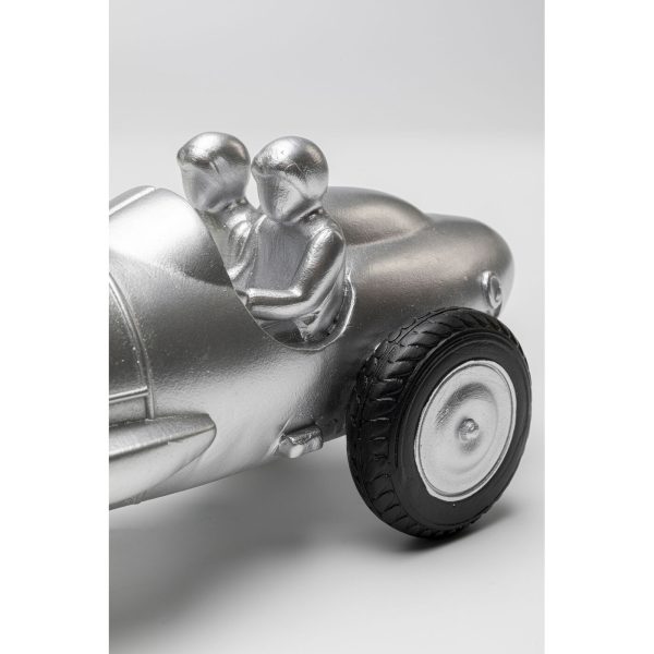 Объект декоративный Racing Car Silver 9 см — изображение 2